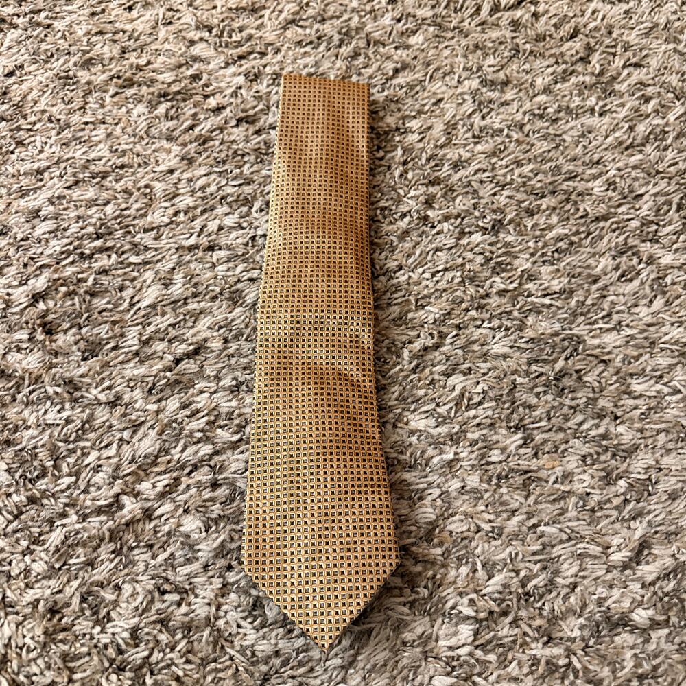 Nordstrom Tie - Gold Checkard